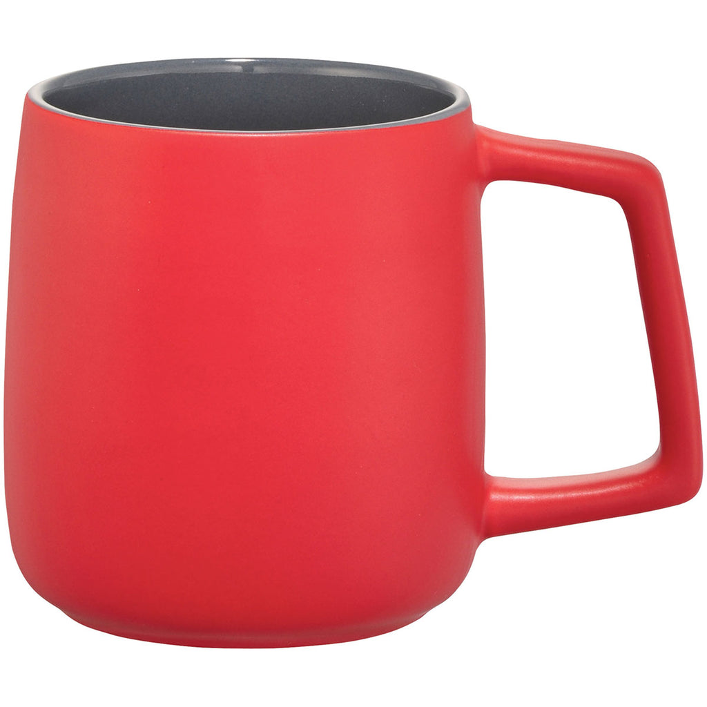 Leed's Red Sienna Ceramic Mug 14oz