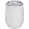Leed's White Iridescent Corzo Copper Vac Insulated Cup 12oz