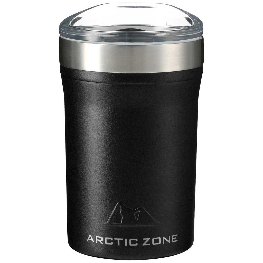 Arctic Zone Black Titan Thermal HP 2 in 1 Beverage Cooler 12oz