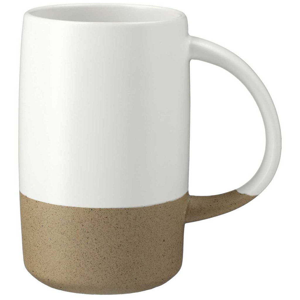 Leed's White RockHill Ceramic Mug 17oz