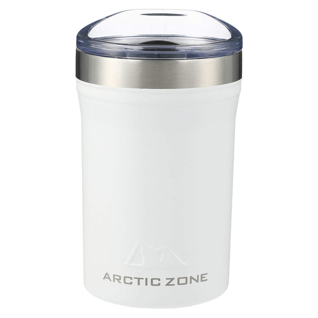 Arctic Zone White Titan Thermal HP 2 in 1 Cooler 12oz