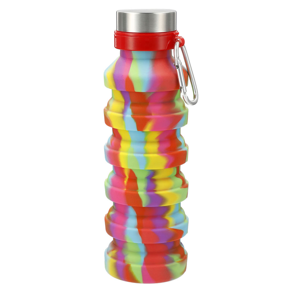 Leed's Tie-Dye Zigoo Silicone Collapsible Bottle 18oz