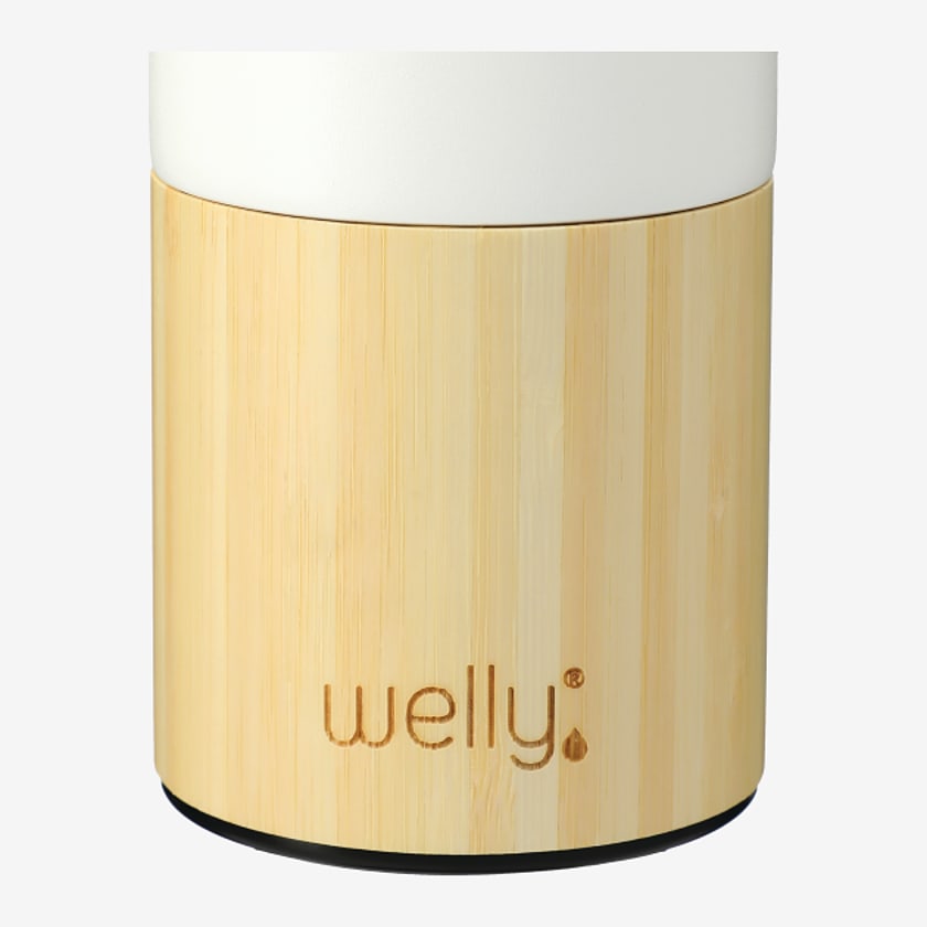 Welly White Traveler Copper Vacuum Bottle 18 oz