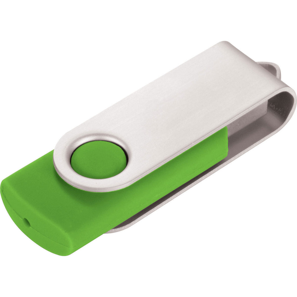 Leed's Lime Rotate Flash Drive 8GB