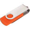 Leed's Tangerine Rotate Flash Drive 8GB