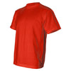 Bayside Men's Bright Orange USA-Made 50/50 Short Sleeve T-Shirt