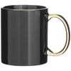 ETS Black/Gold C-Handle-Metallic 11 oz Mug