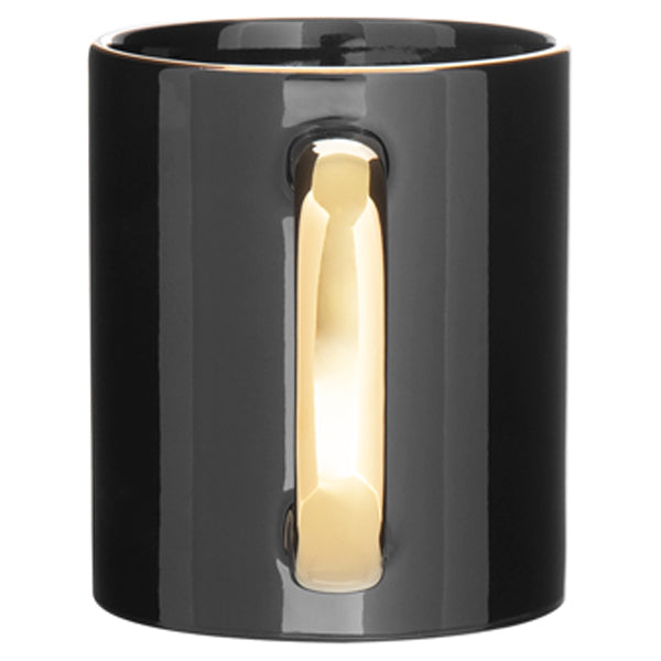 ETS Black/Gold C-Handle-Metallic 11 oz Mug