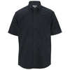 Edwards Men's Navy CottonPlus Short Sleeve Twill Shirt