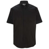 Edwards Men's Black CottonPlus Short Sleeve Twill Shirt