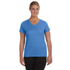 Augusta Sportswear Women's Columbia Blue Wicking-T-Shirt