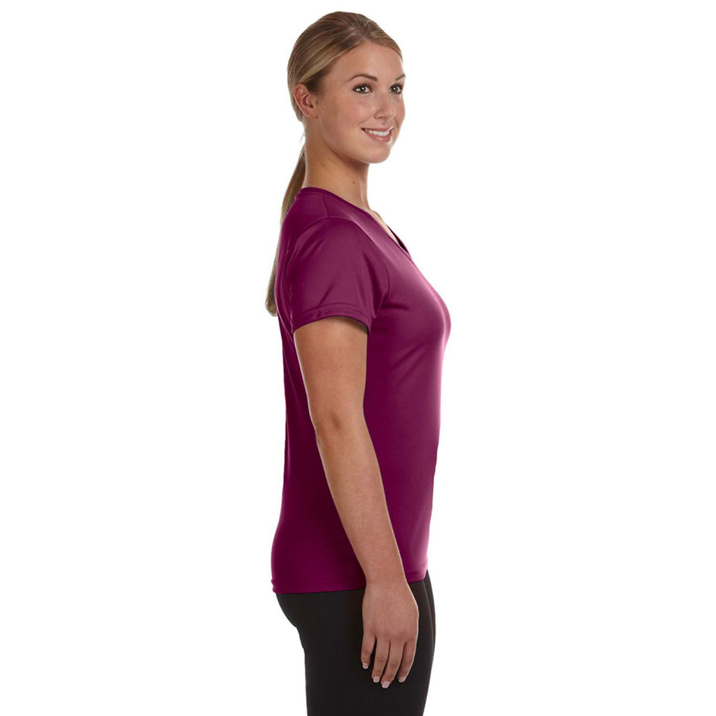 Augusta Sportswear Women's Maroon Wicking-T-Shirt