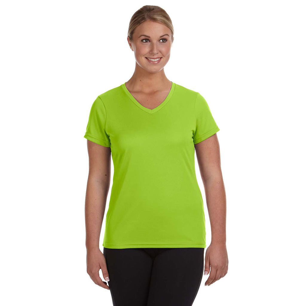 Augusta Sportswear Women's Lime Wicking-T-Shirt