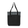 Gemline Black Charcoal Heather Daily Commuter Computer Tote