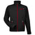 Spyder Men's Black/Red Transport Softshell Jacket