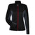 Spyder Women's Black/Plr/Red Full Zip Sweater