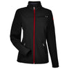 Spyder Women's Black/Red Transport Softshell Jacket