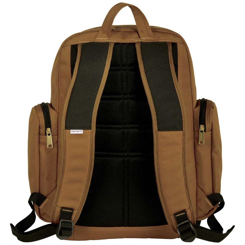 Carhartt Brown Signature Deluxe 17" Computer Backpack