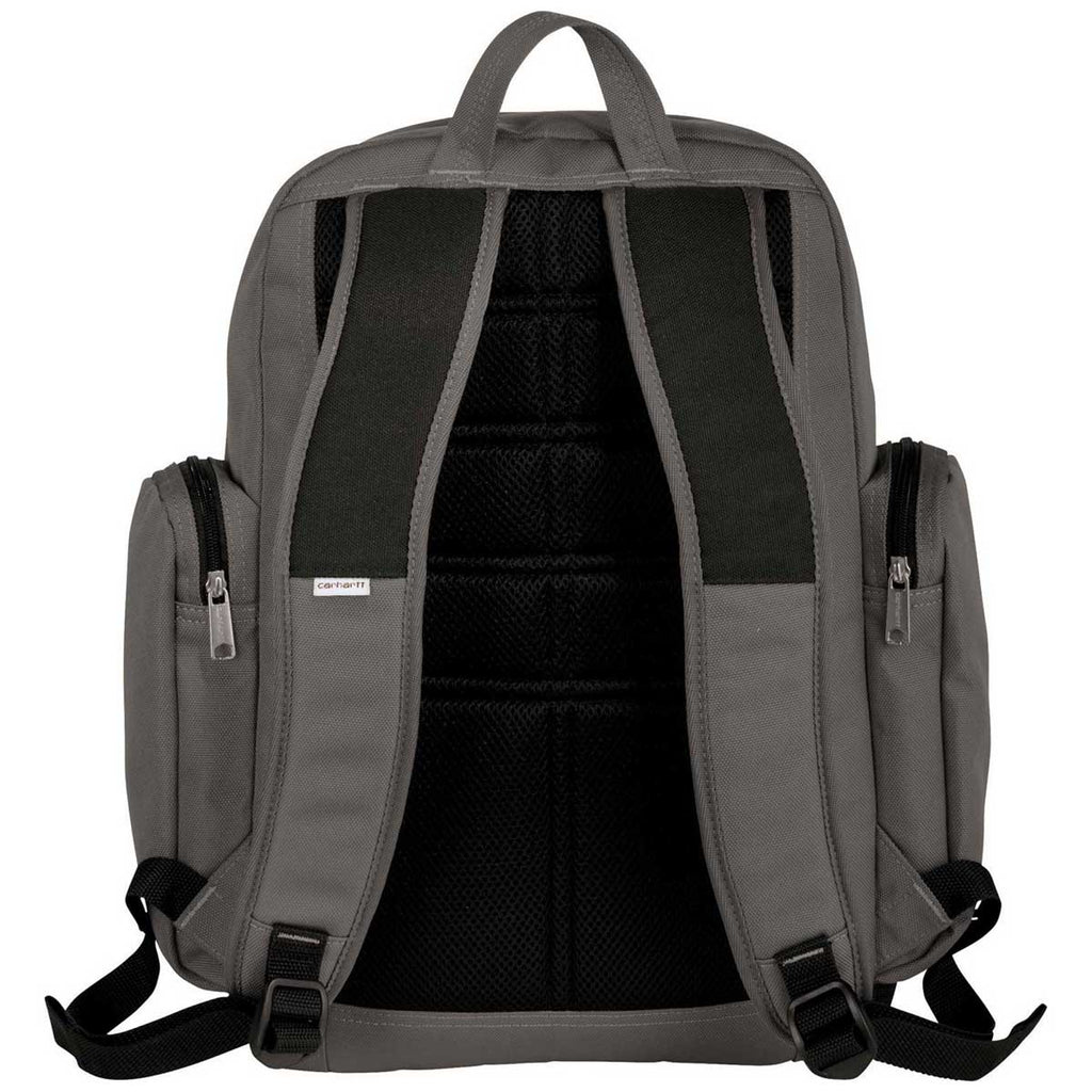 Carhartt Grey Signature Deluxe 17" Computer Backpack