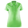 Craft Sports Women's Craft Green In-the-Zone Polo