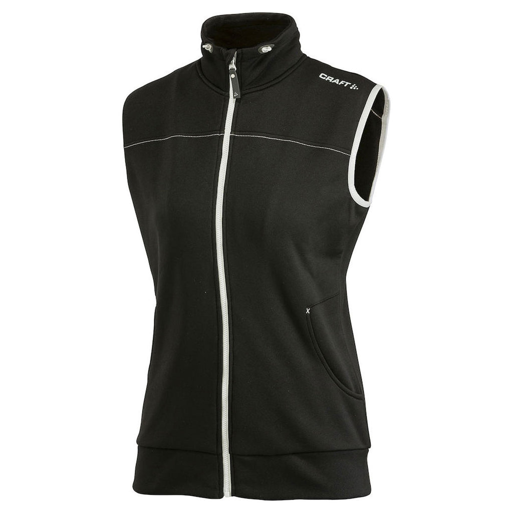 Craft Sports Women's Black/Platinum Leisure Vest