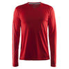 Craft Sports Men's Bright Red Mind Long Sleeve Tee