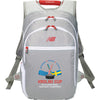 New Balance Gray Pinnacle Sport Compu-Backpack