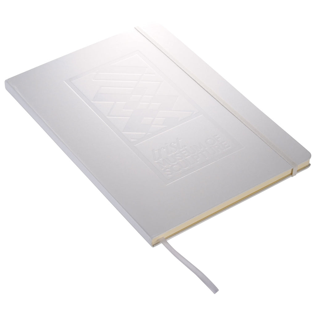 JournalBook White Ambassador Large Bound Notebook
