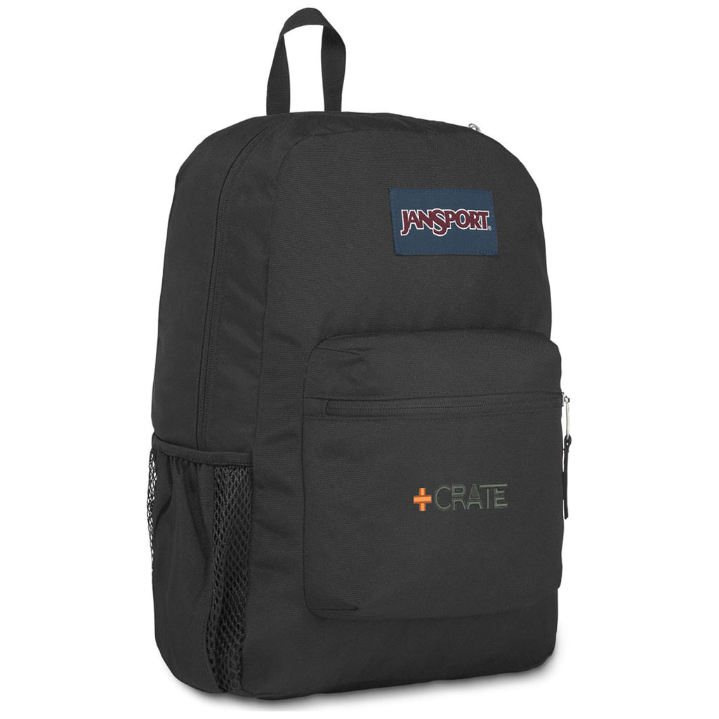 JanSport Black Crosstown 15" Computer Backpack