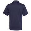 PRIM+PREUX Men's Navy Pima Jersey Sport Shirt