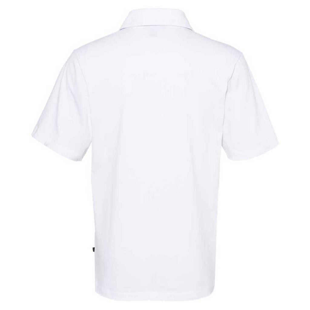 PRIM+PREUX Men's White Pima Jersey Sport Shirt