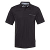 PRIM+PREUX Men's Black/Steel Dynamic Pocket Sport Shirt