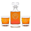 Swanky Badger White Whiskey Decanter The Modern