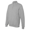 Russell Athletic Men's Oxford Dri Power Quarter-Zip Cadet Collar Sweatshirt