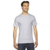 American Apparel Unisex Ash Grey Fine Jersey Short-Sleeve T-Shirt