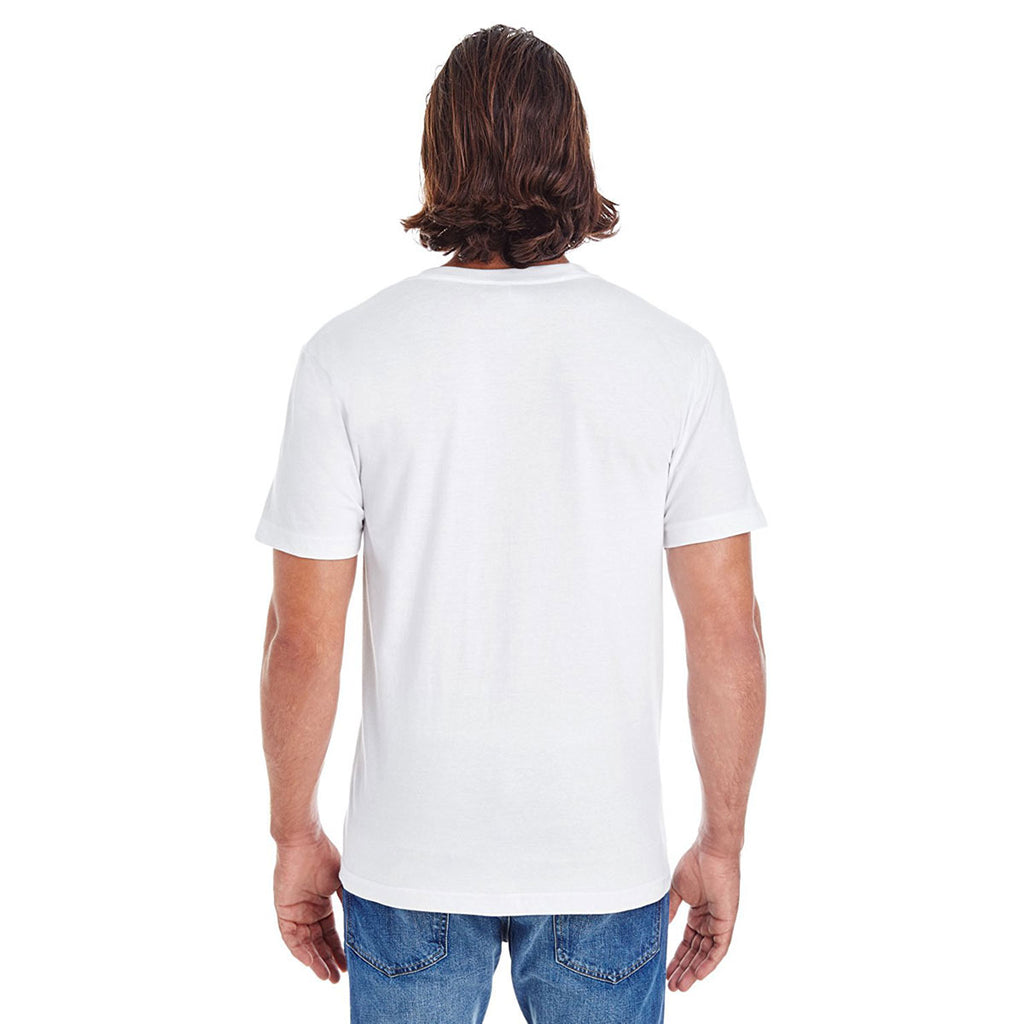 American Apparel Unisex White Organic Fine Jersey T-Shirt