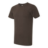 American Apparel Unisex Brown Fine Jersey Short Sleeve T-Shirt