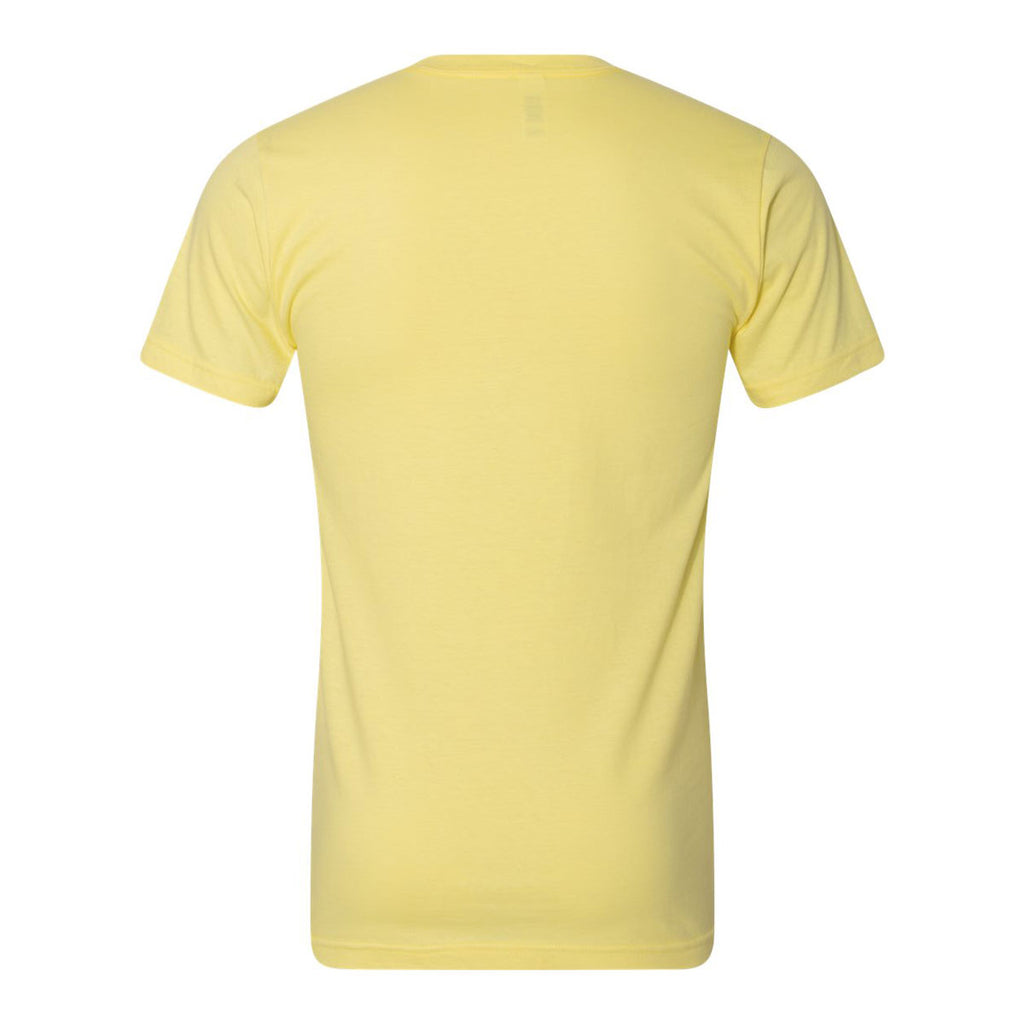 American Apparel Unisex Lemon Fine Jersey Short Sleeve T-Shirt