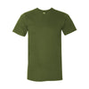 American Apparel Unisex Olive Fine Jersey Short Sleeve T-Shirt