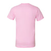 American Apparel Unisex Pink Fine Jersey Short Sleeve T-Shirt