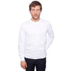 American Apparel Unisex White Organic Fine Jersey Long Sleeve T-Shirt