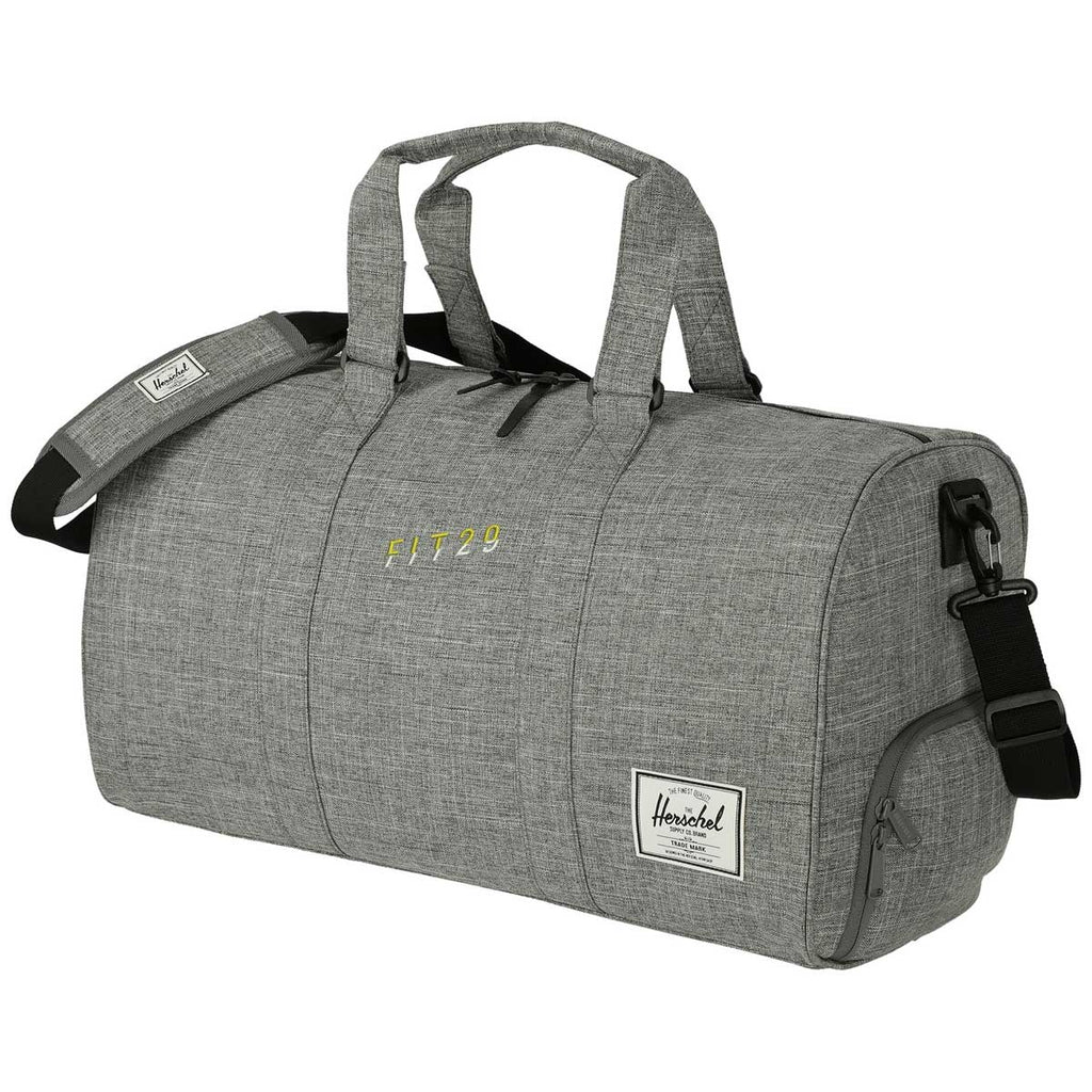 Herschel Raven Crosshatch Novel 20" Duffel