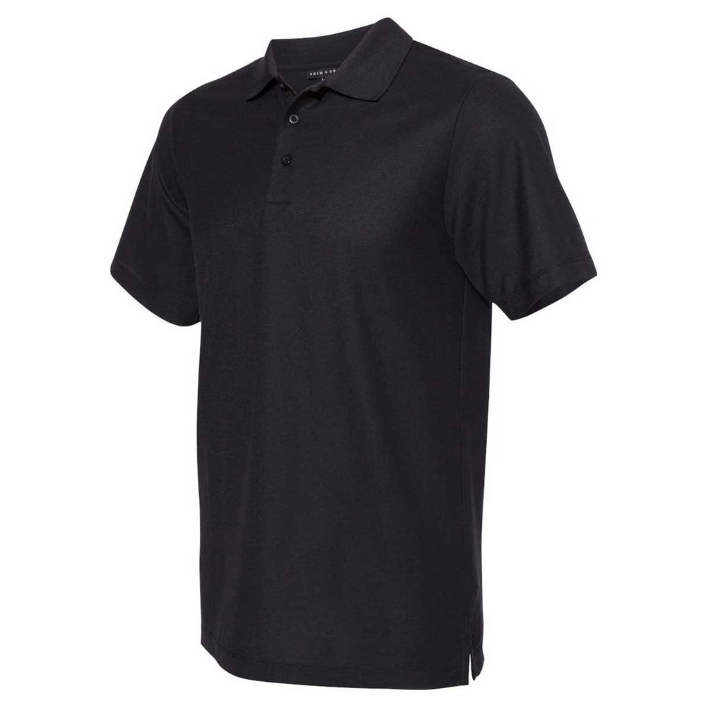 PRIM+PREUX Men's Black Smart Sport Shirt