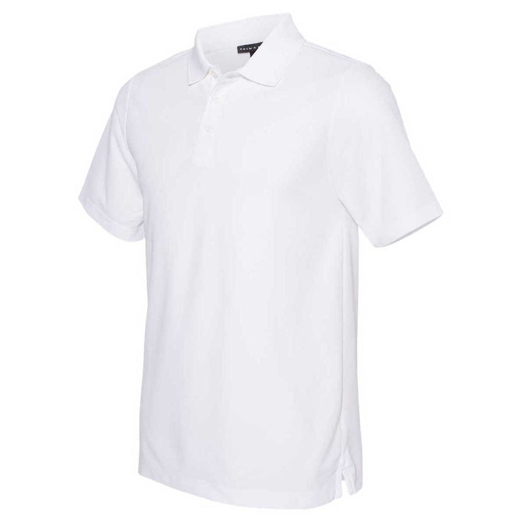 PRIM+PREUX Men's White Smart Sport Shirt