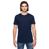 American Apparel Unisex Navy Power Washed T-Shirt