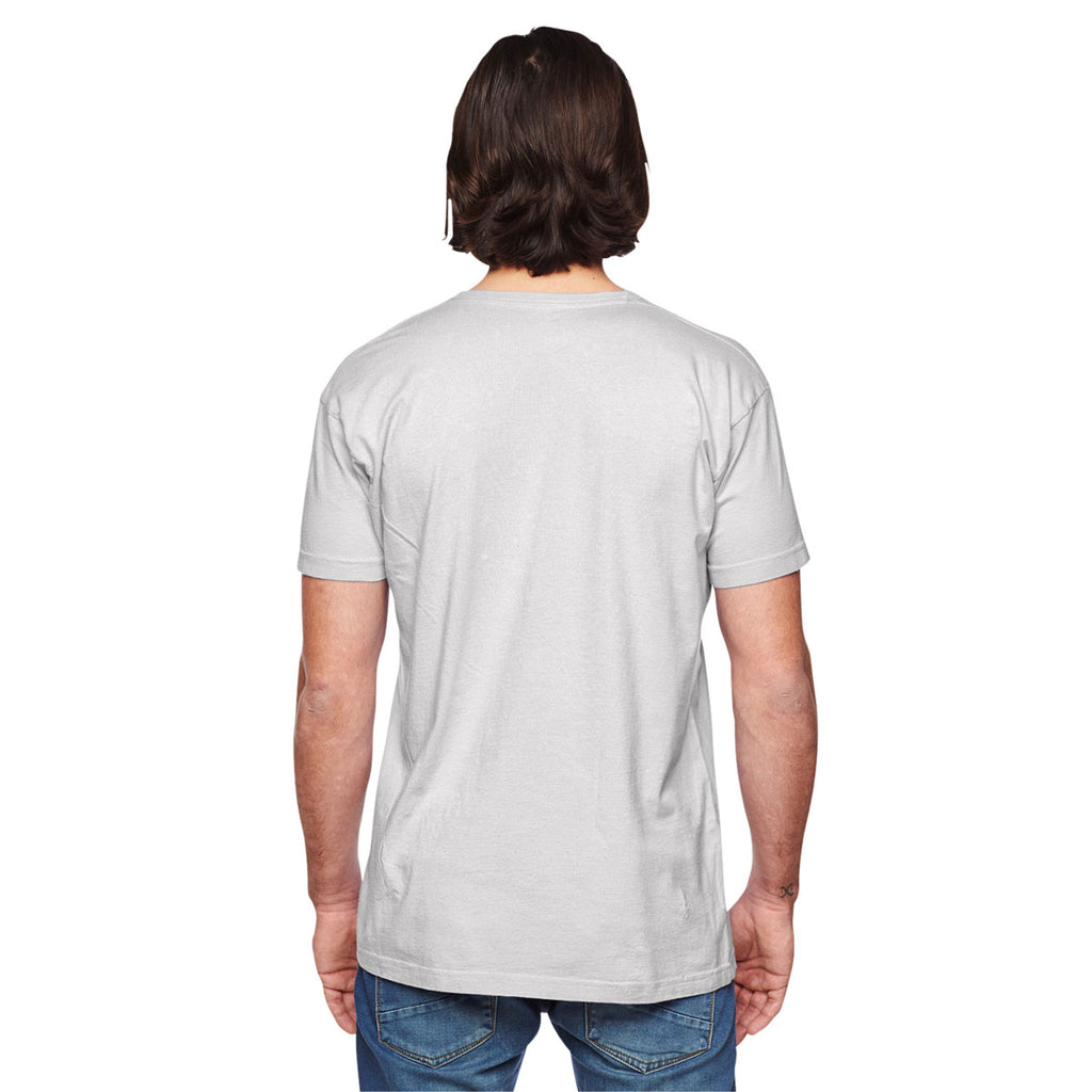 American Apparel Unisex New Silver Power Washed T-Shirt