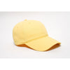 Pacific Headwear Mustard Adjustable Brushed Cotton Twill Cap