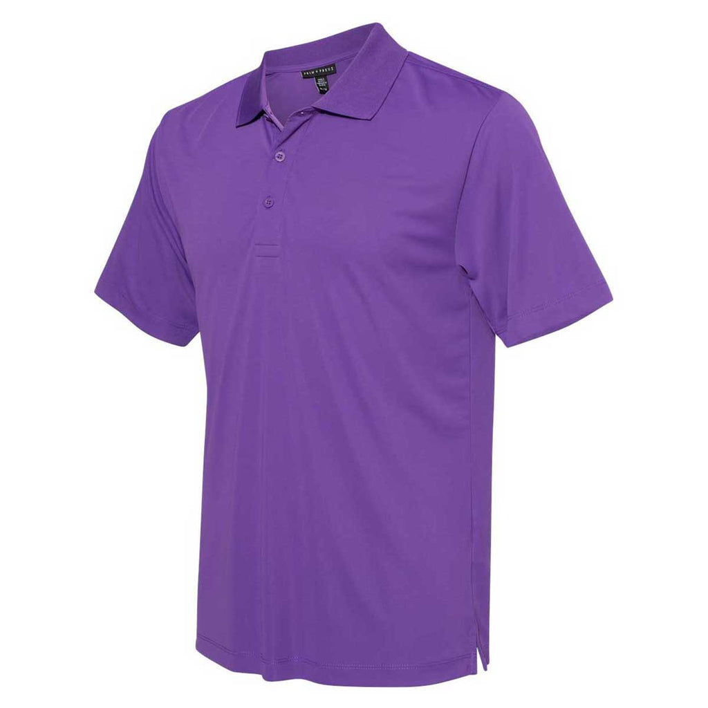PRIM+PREUX Men's Purple Energy Sport Shirt