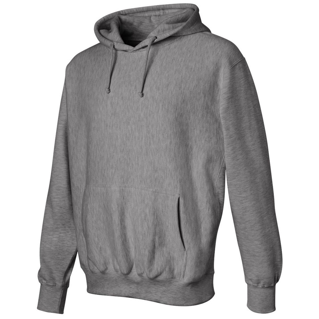 Weatherproof Men's Graphite Cross Weave Hooded Sweatshirt