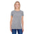 Threadfast Women's Grey Triblend Short-Sleeve T-Shirt